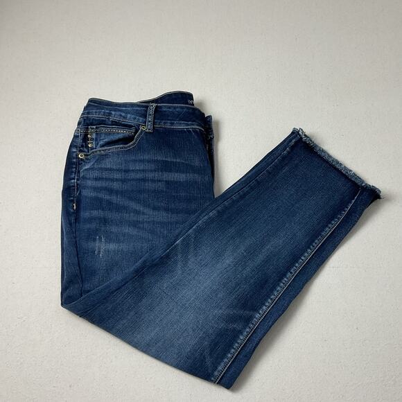 Maunces Denim - Maunces Dark Blue Denim Classic Jeans Womens 20W